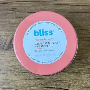 Bliss mighty biome deep cleansing balm
